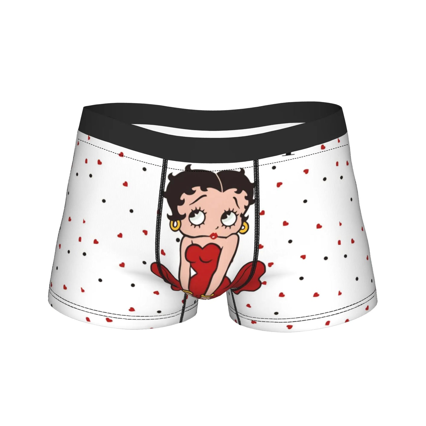 Men's Cartoon Boops Boxer Shorts Underwear