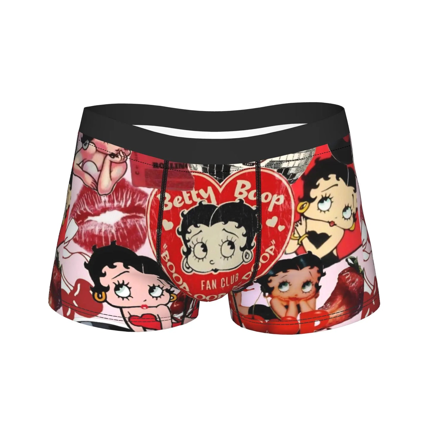 Men's Cartoon Boops Boxer Shorts Underwear