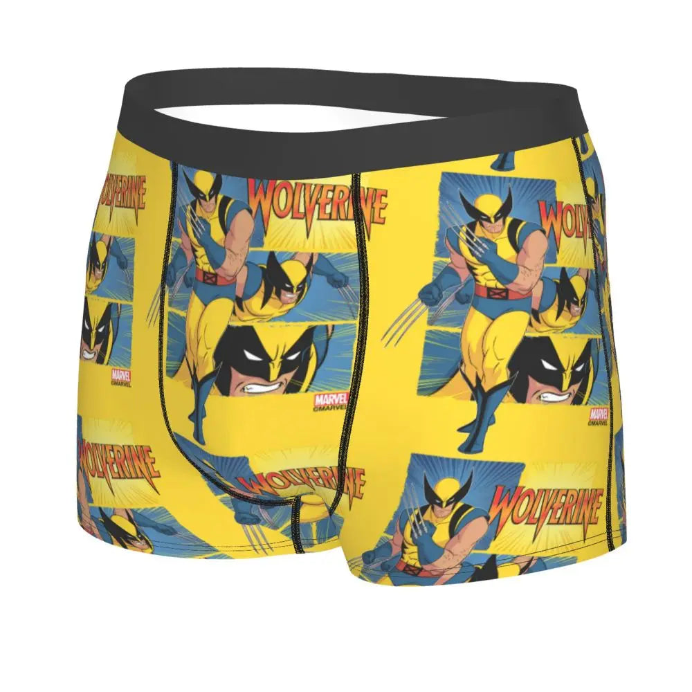 Deadpool Boxer Shorts for Men - Lycra Polyester Blend