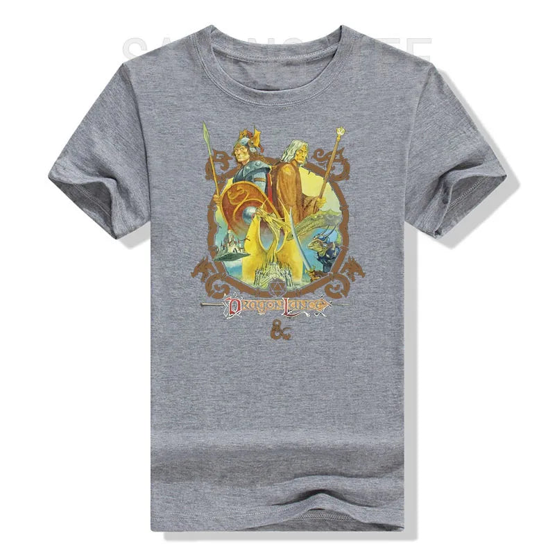 Dungeons & Dragons 50th Anniversary "Dragonlance" Warriors Premium T-Shirt