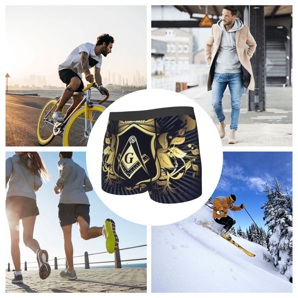 Breathable Gaianata Gemogoro Ghidra Masonic Freemason Briefs