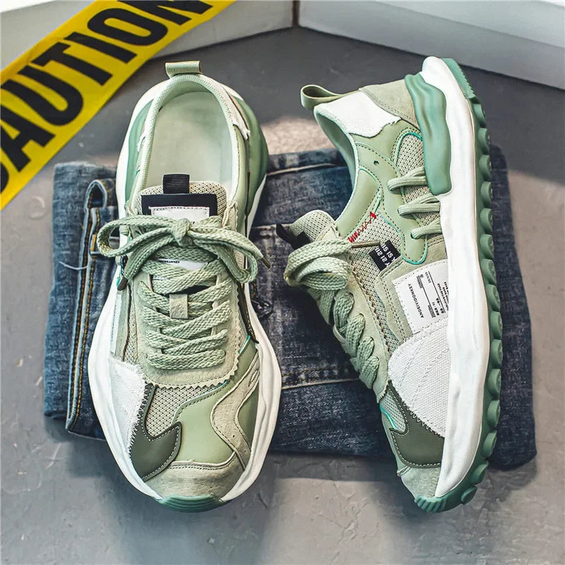 Men's Breathable Casual Sneakers Luxury Tennis Shoes