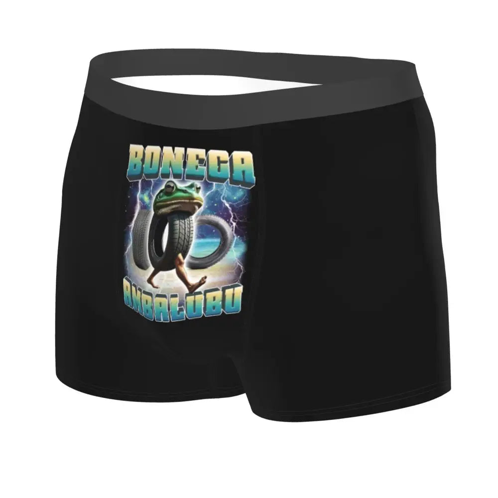 Men's Boxer Shorts Brr Brr Patapim Funny Italian Brainrot