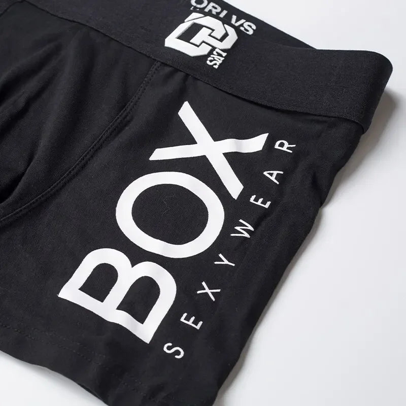 Men's Cotton Boxer Shorts with 3D Pouch