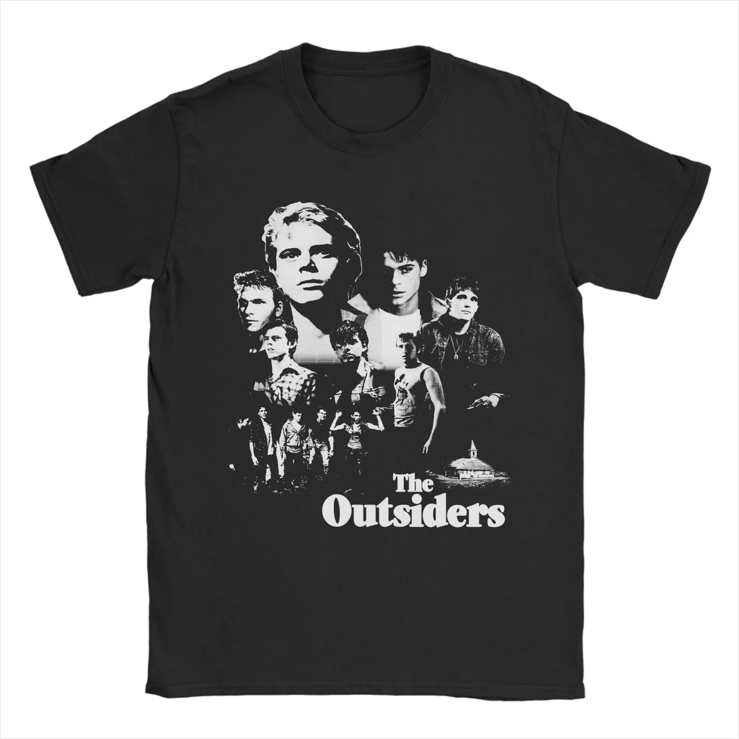 NONE The Outsiders 1983 Movie T Shirt for Men 100% Cotton