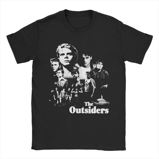 The Outsiders 1983 Movie T Shirt for Men 100% Cotton