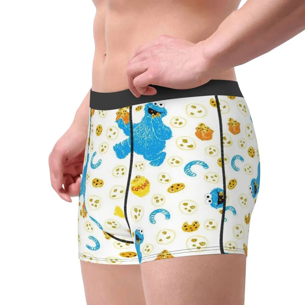 Cookie Monster Boxer Shorts by MINISO