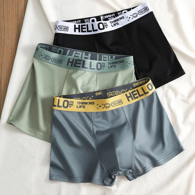 Men's Boxer Shorts Polyester Blend Underwear