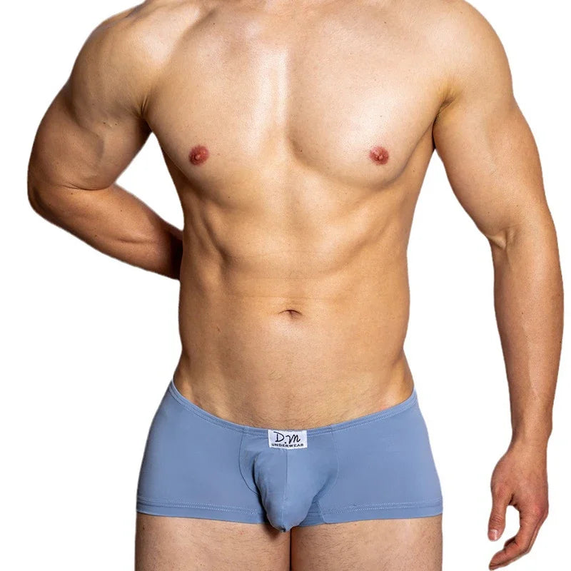Men's Silk Smooth Low-Rise Boxer Shorts