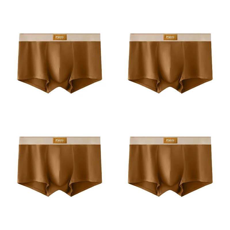 Men's Cotton Boxer Shorts 4 Pack Large Size L-7XL