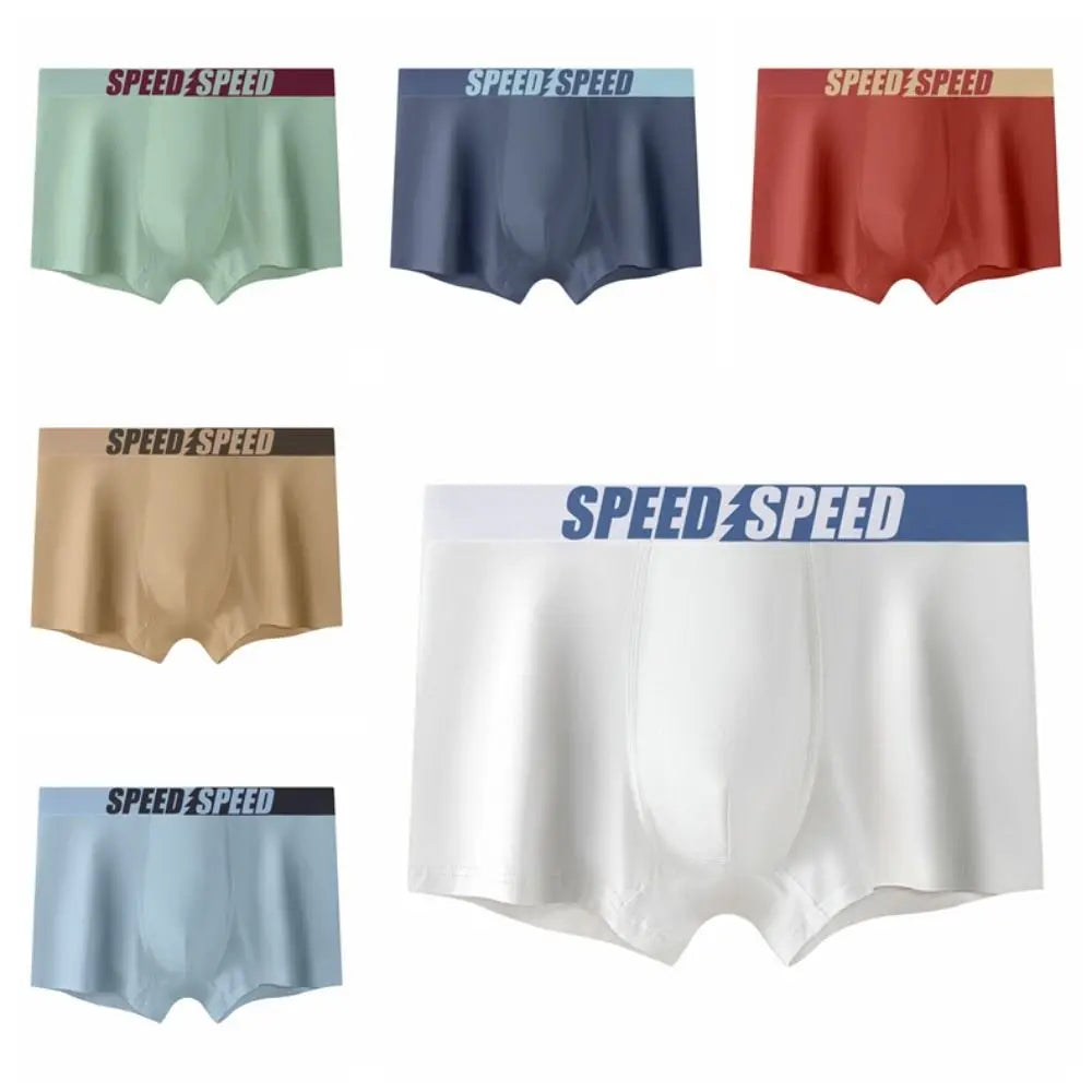 Plus Size Men's Boxer Briefs 3PCS Cotton