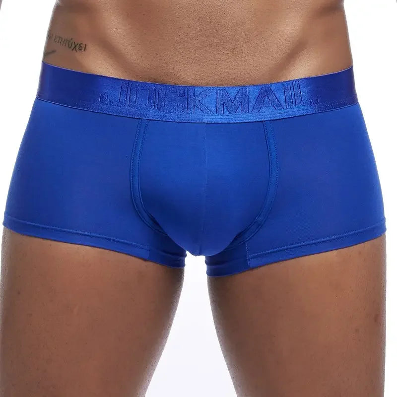 Mens Modal Boxer Shorts with Elastic Waist