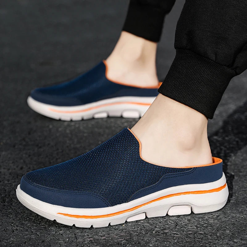 Men's Breathable Summer Slippers with Thick Bottom