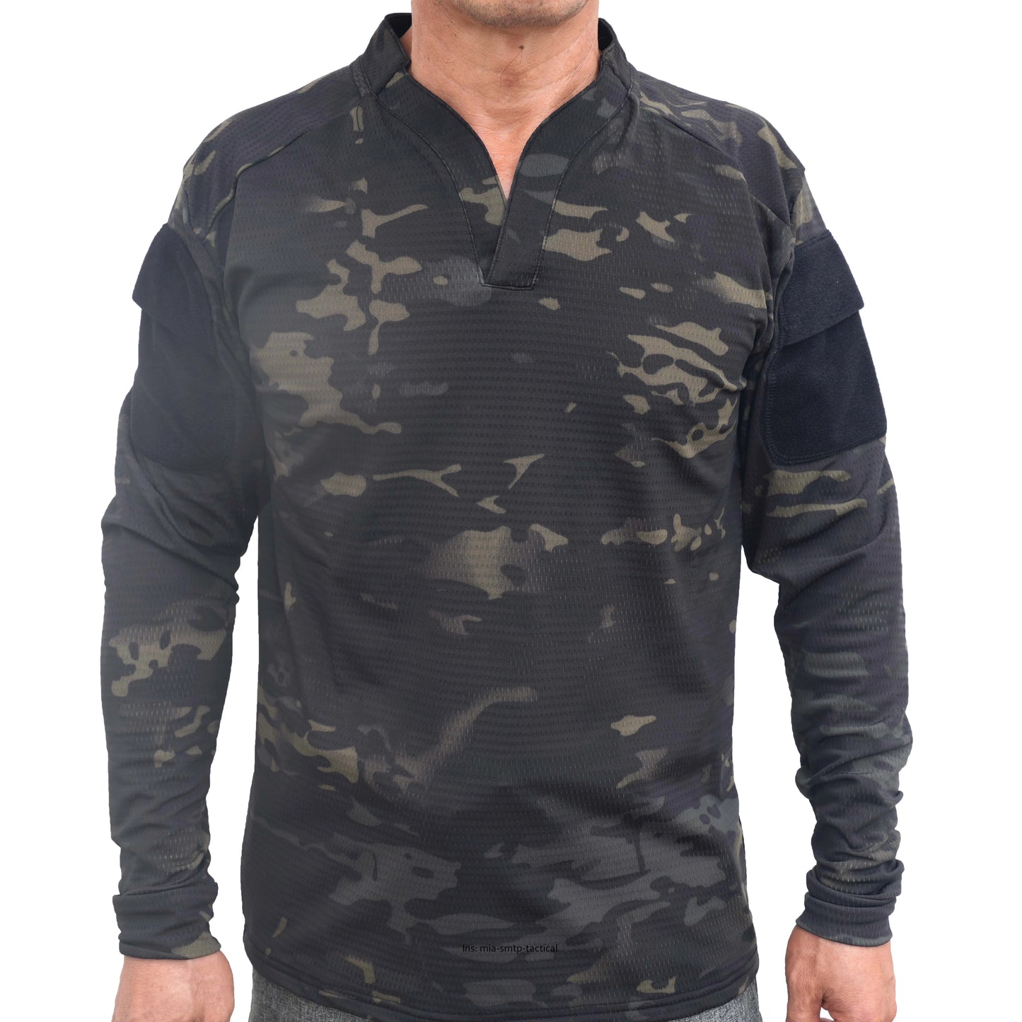 Combat Shirt Long Sleeves Men Breathable Quick Drying