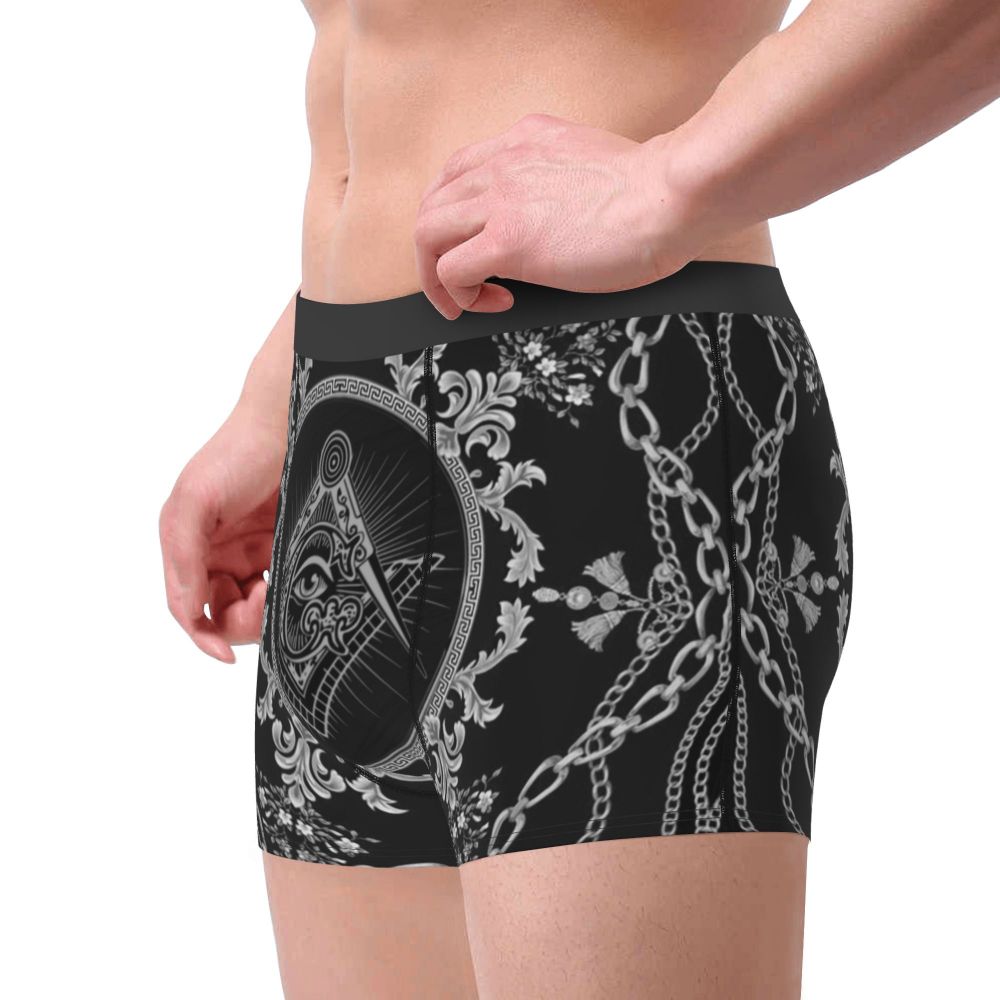 Breathable Gaianata Gemogoro Ghidra Masonic Freemason Briefs