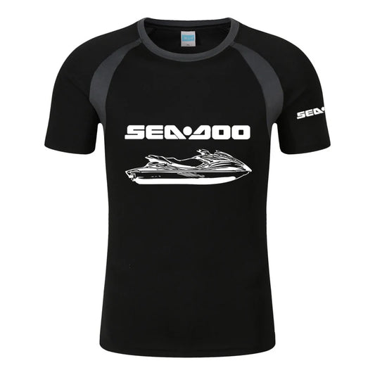 Sea Doo Moto Men's Summer Cotton T-Shirt