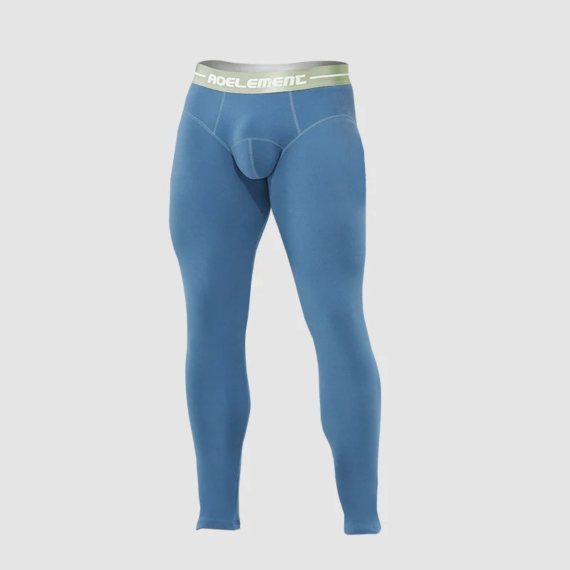 2026 + Winter Long Johns Men's Underwear Single Thick Fleece Thermal Pants