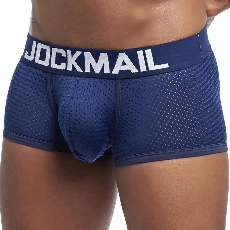 JOCKMAIL Men's Cotton Boxer Shorts Breathable