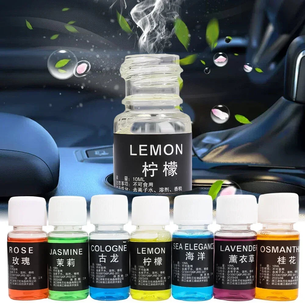 10ml Essential Oil Car Perfume Refill Air Freshener