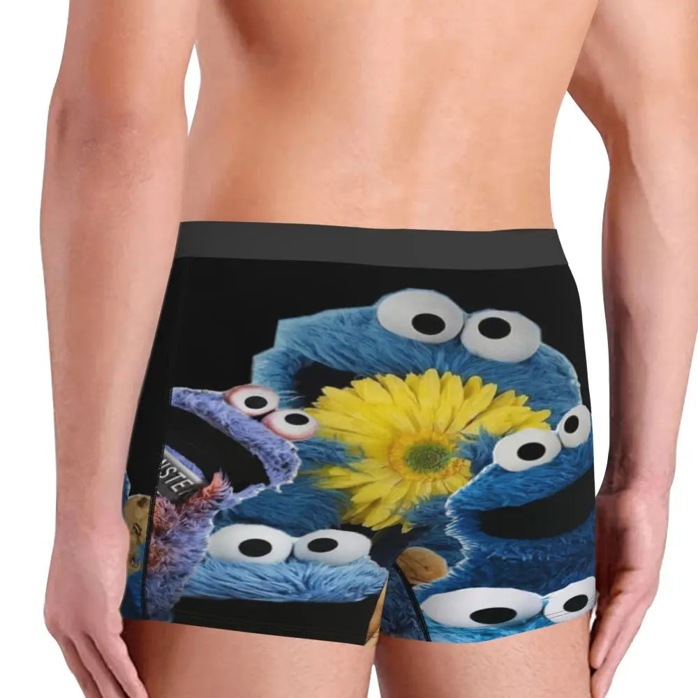 Cookie Monster Boxer Shorts by MINISO