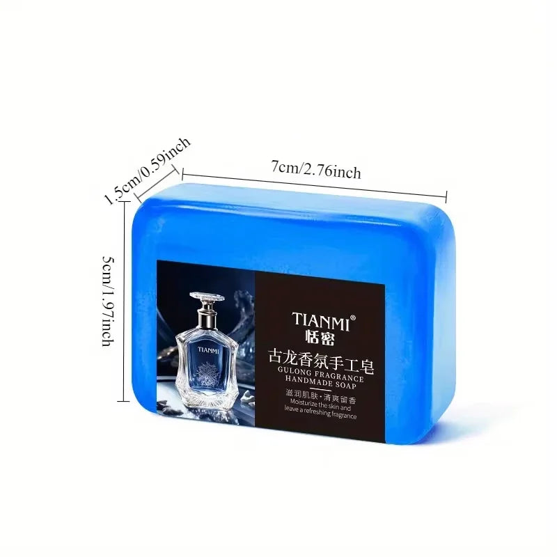 Men's Cologne Soap for Hair, Face, and Body Care