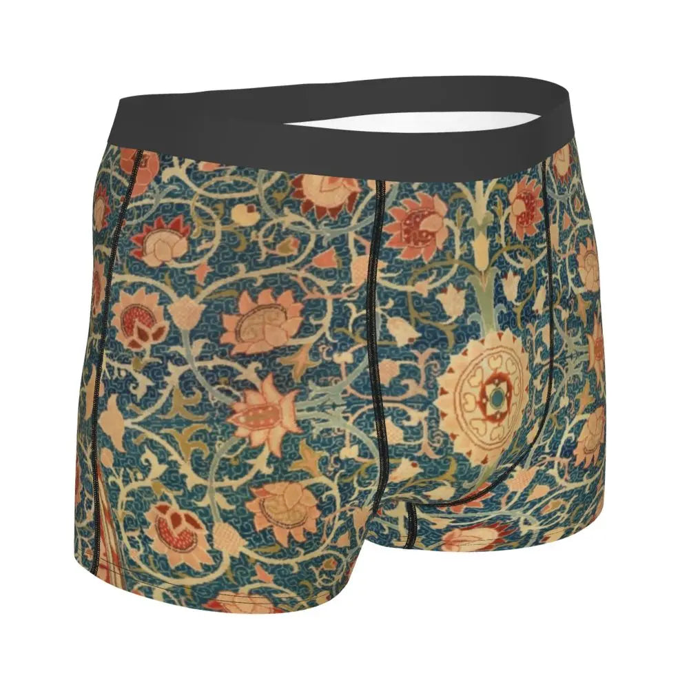 Breathable Cotton Polyester Boxer Shorts for Men