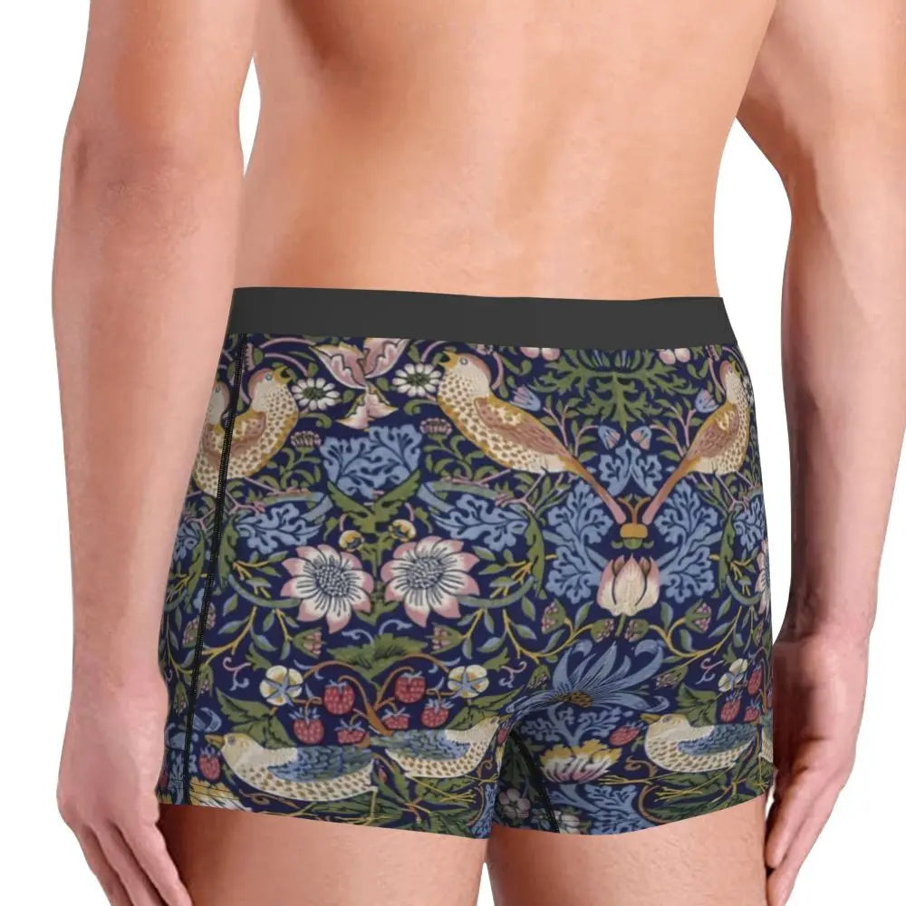 Breathable Cotton Polyester Boxer Shorts for Men