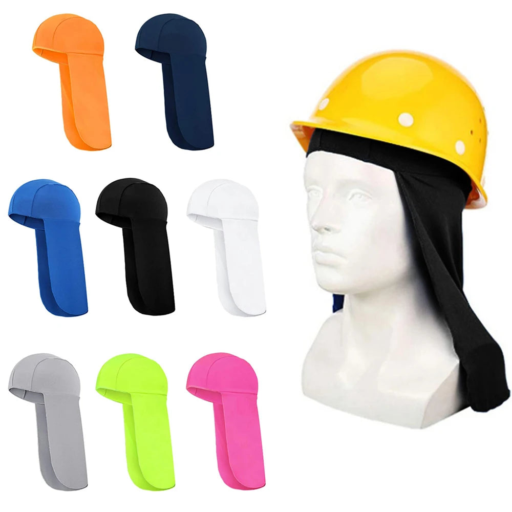 Wide Brim Cooling Cap with UV Protection for Outdoor Use