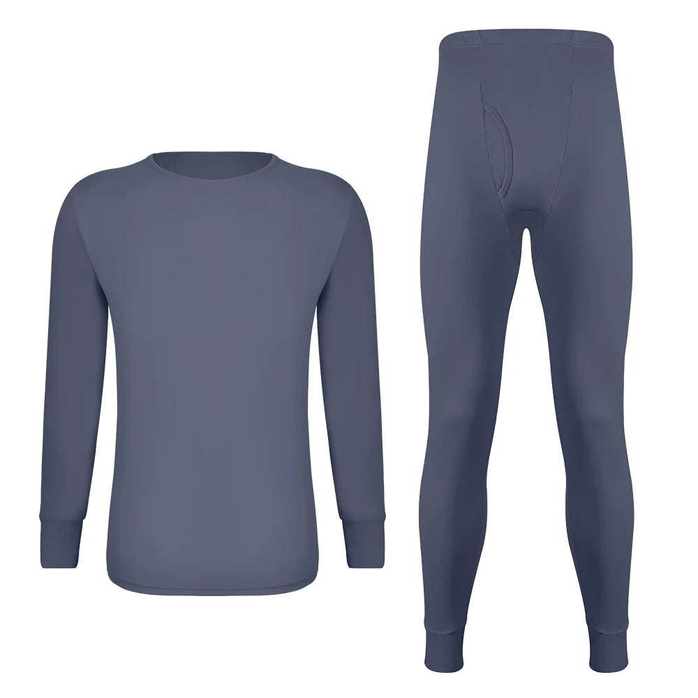 Long Johns Thermal Underwear for Men Fleece Lined Base Layer Set for Cold Weather