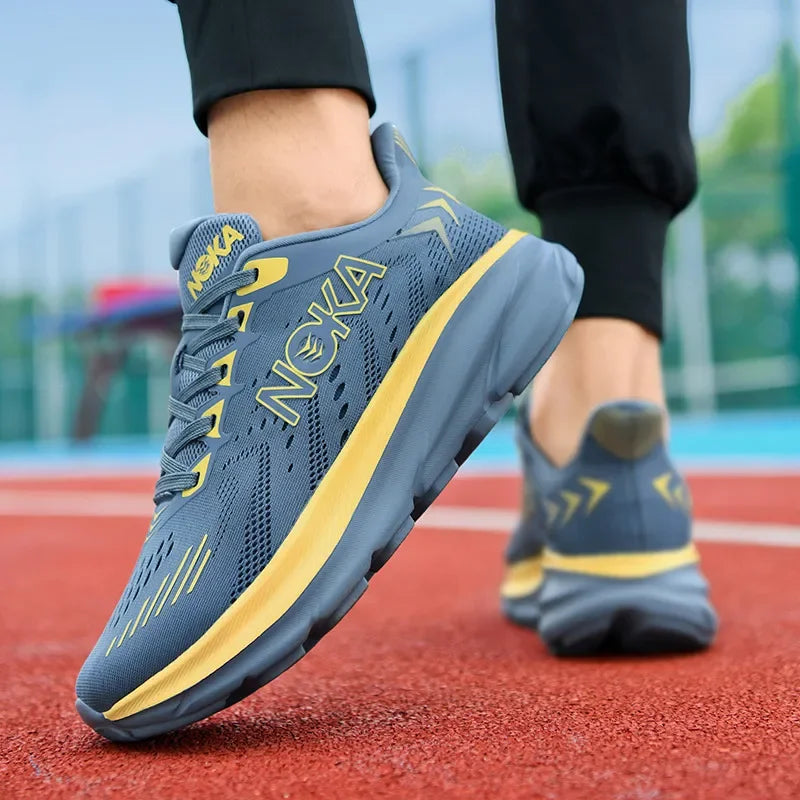 Men's Lightweight Casual Sneakers for Jogging and Outdoor