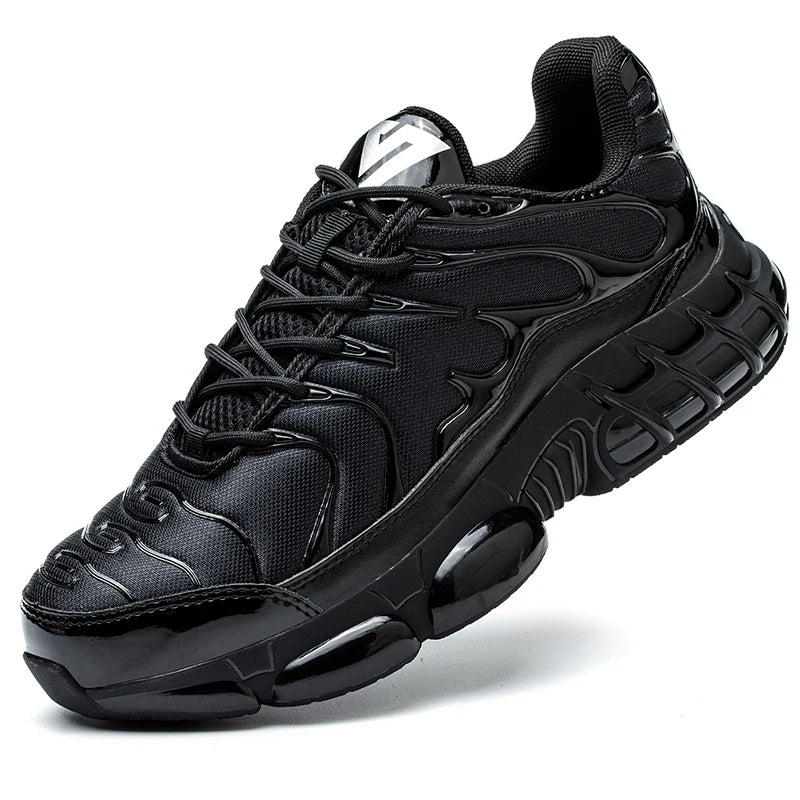 Men's Steel Toe Low Top Work Sneakers Adjustable Comfortable