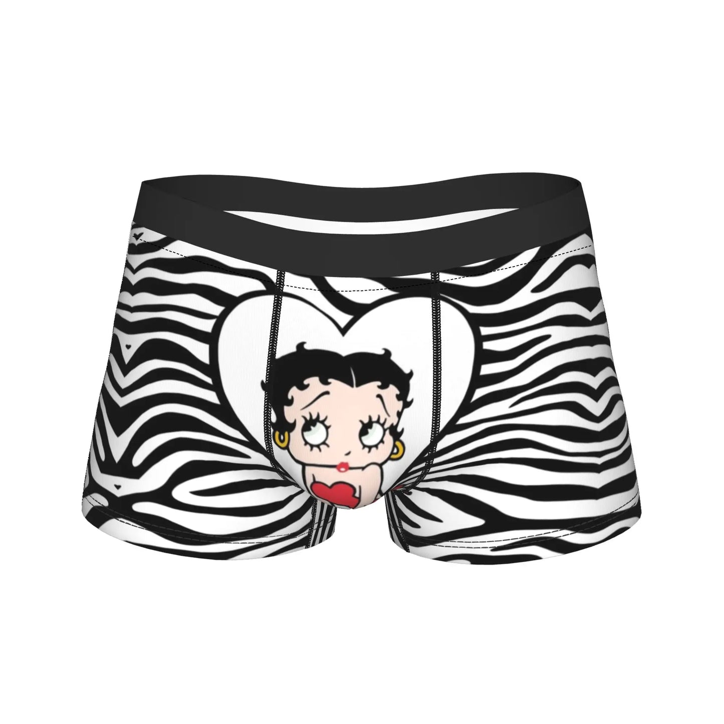Men's Cartoon Boops Boxer Shorts Underwear