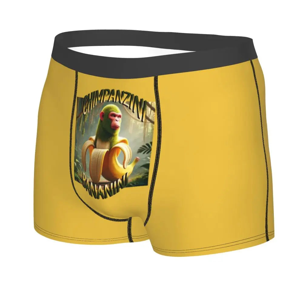 Men's Boxer Shorts Brr Brr Patapim Funny Italian Brainrot