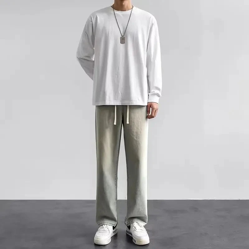 Men's Denim Baggy Jeans for Teens and Casual Wear