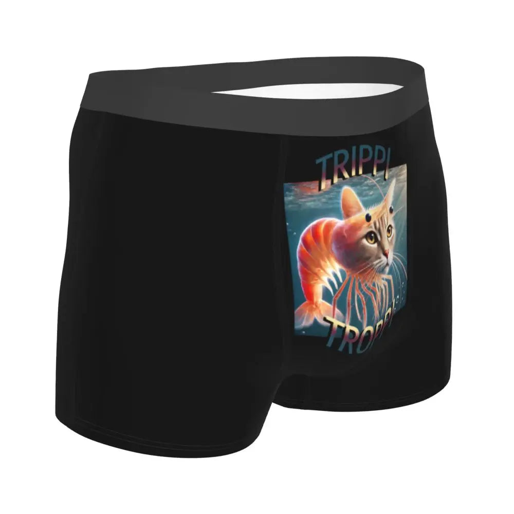 Men's Boxer Shorts Brr Brr Patapim Funny Italian Brainrot