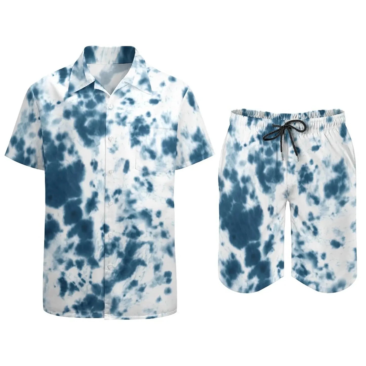 Psychedelic Magic Mushroom Men 2Pcs Casual Set