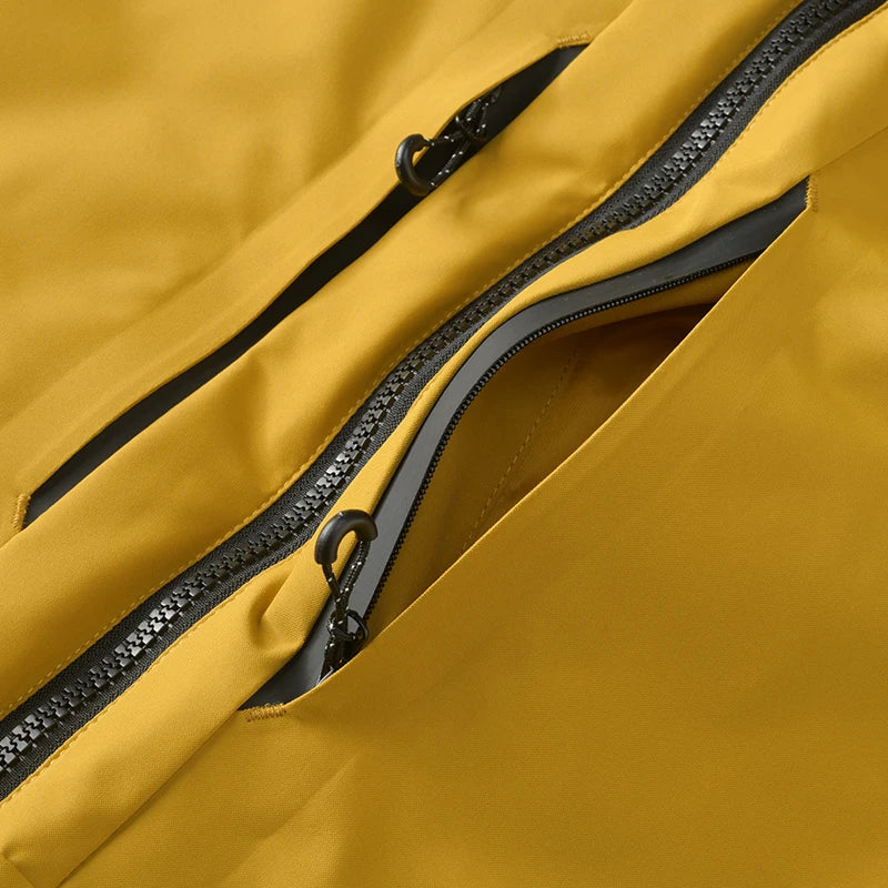 Unisex Waterproof  Windproof Thermal Windbreaker Men Women Hiking Climbing Jacket