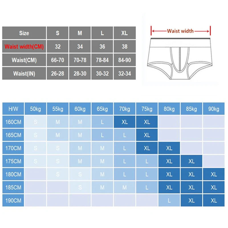Men's Boxer Shorts with Removable Front Pad