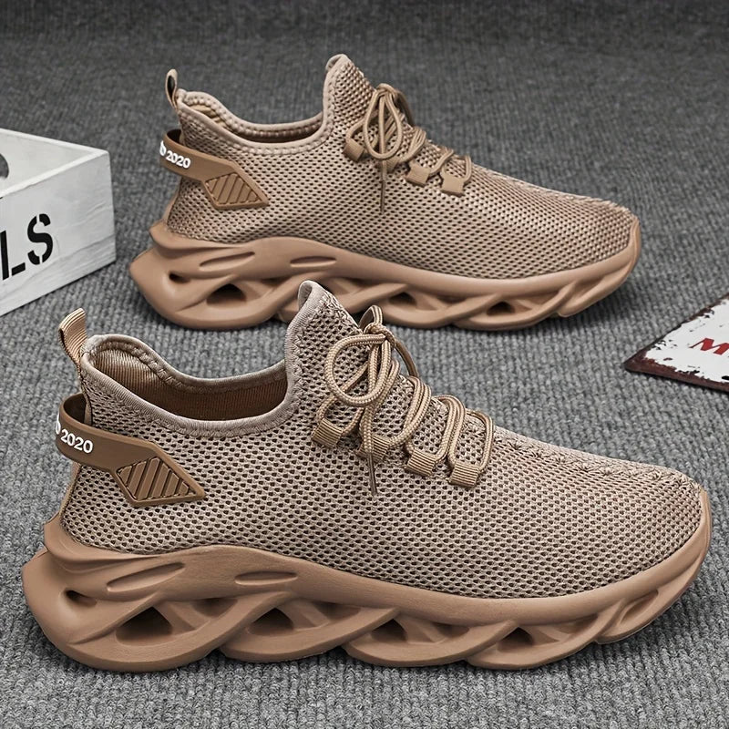 2026 Spring New Men's Shoes Fashion Casual Trendy Versatile Sneakers Lightweight Breathable Mesh