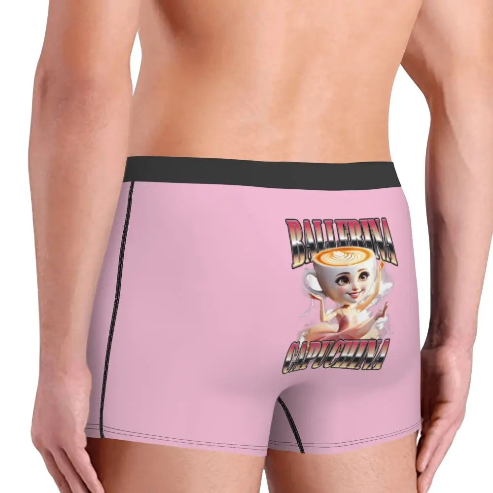Men's Boxer Shorts Brr Brr Patapim Funny Italian Brainrot