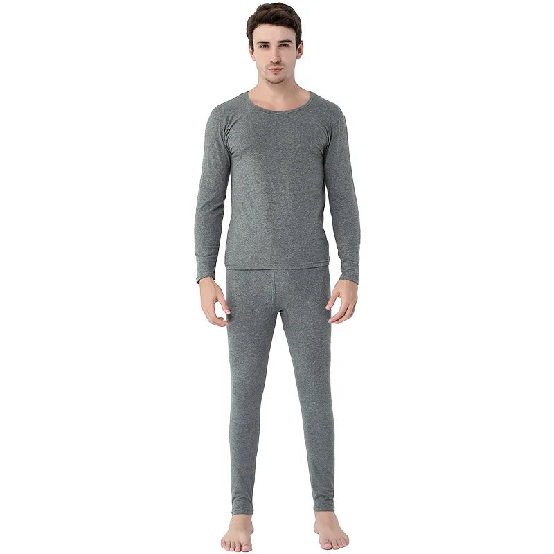 Long Underwear For Men Long Johns High Quality Cotton Oversized 5XL Thermal Underwear