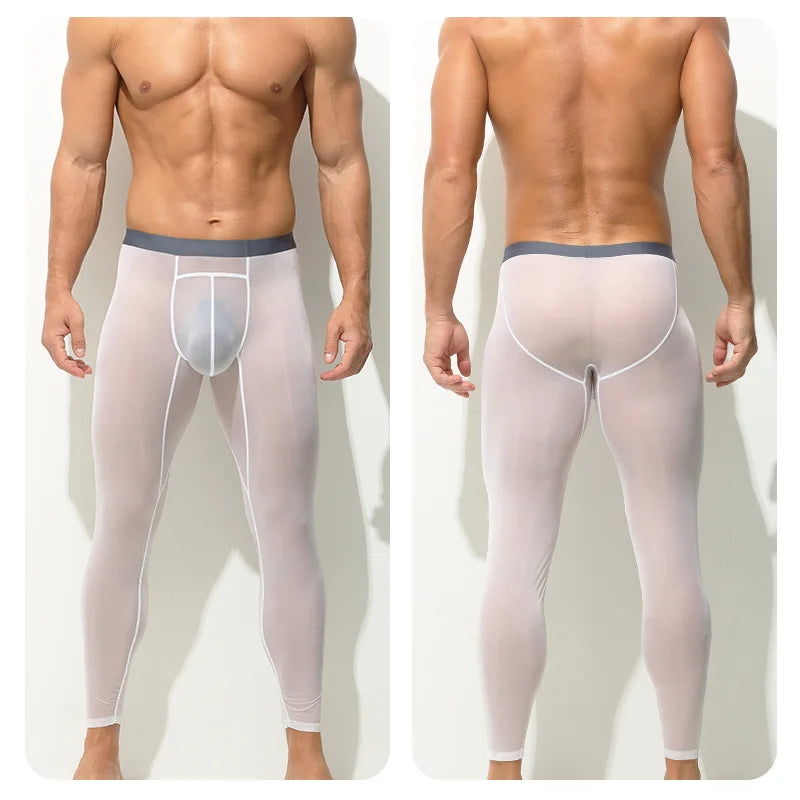 Ultra-thin Transparent Thermal Underwear Bottoms