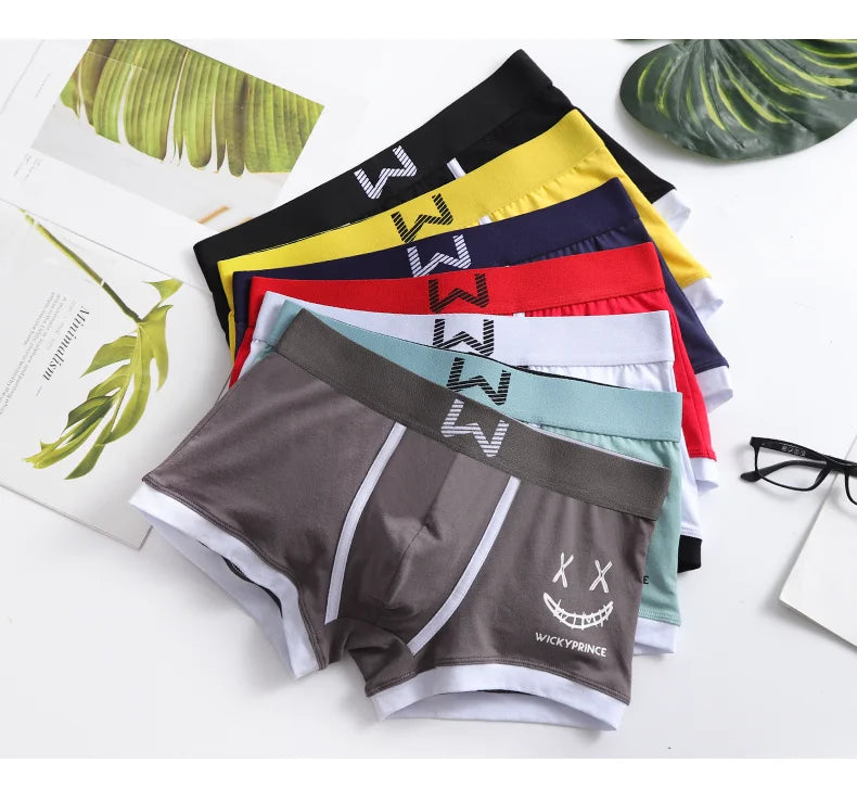 Men's Cotton Boxer Shorts 3pcs Set