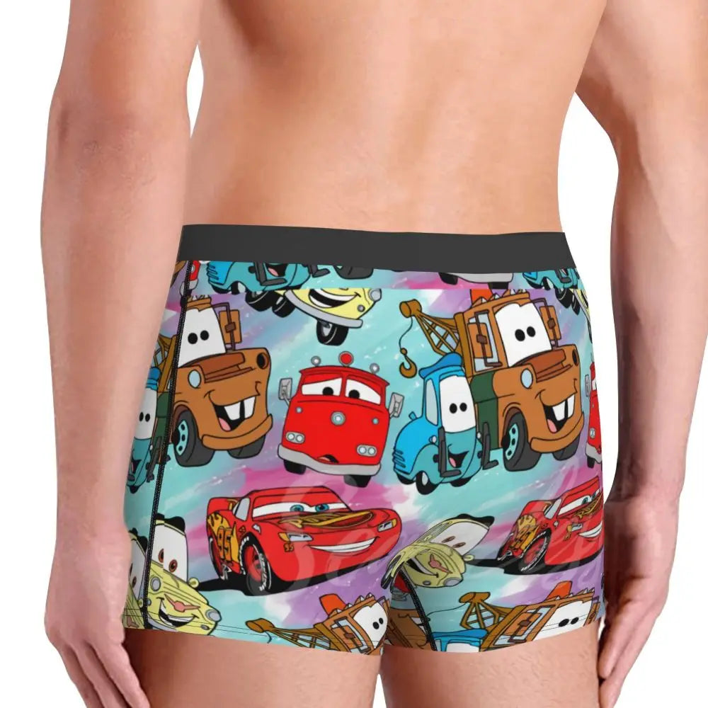 Lightning McQueen Cars Boxer Shorts for Men