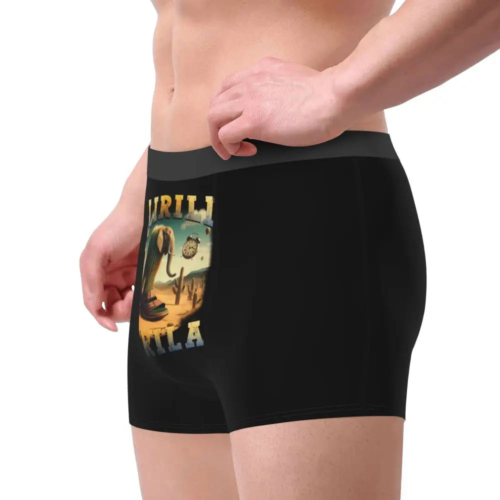Men's Boxer Shorts Brr Brr Patapim Funny Italian Brainrot