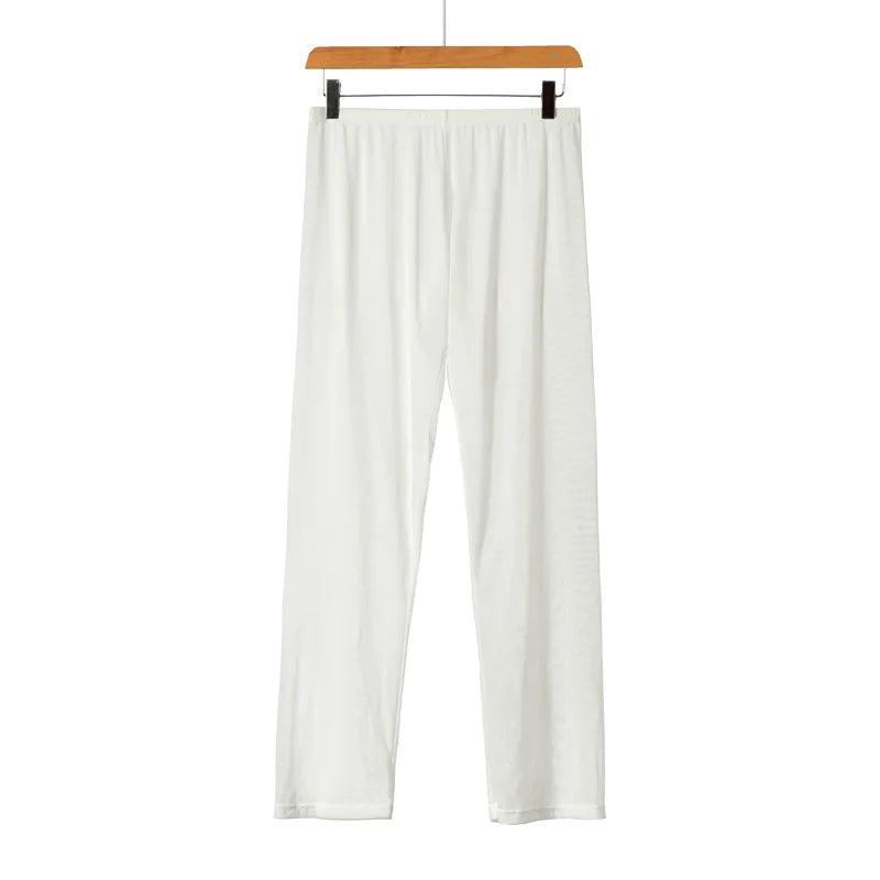 Men's Sexy Soft Mesh Sheer See-through Stretch Pants Trousers Sleepwear Hot Translucent Men Pants Homewear