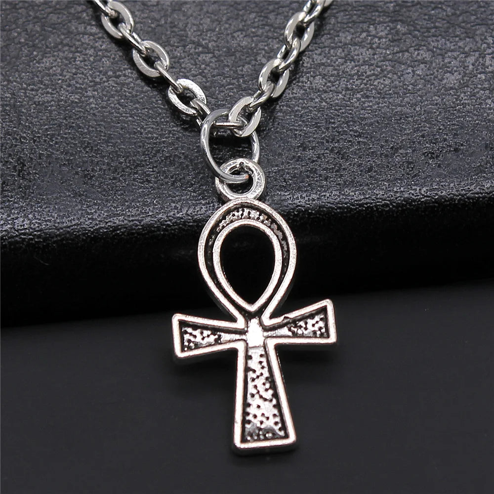 Egyptian Jewelry Gift Egyptian God Pharaoh The Eye Of Horus Ankh Cross Pendant Necklace African Gift