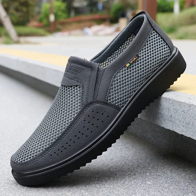 Men's Breathable Slip-On Loafers for Summer Casual Wear