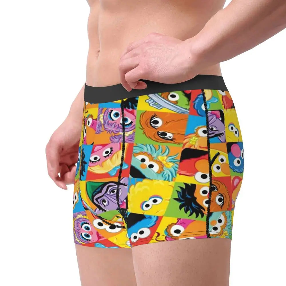 Cookie Monster Boxer Shorts by MINISO
