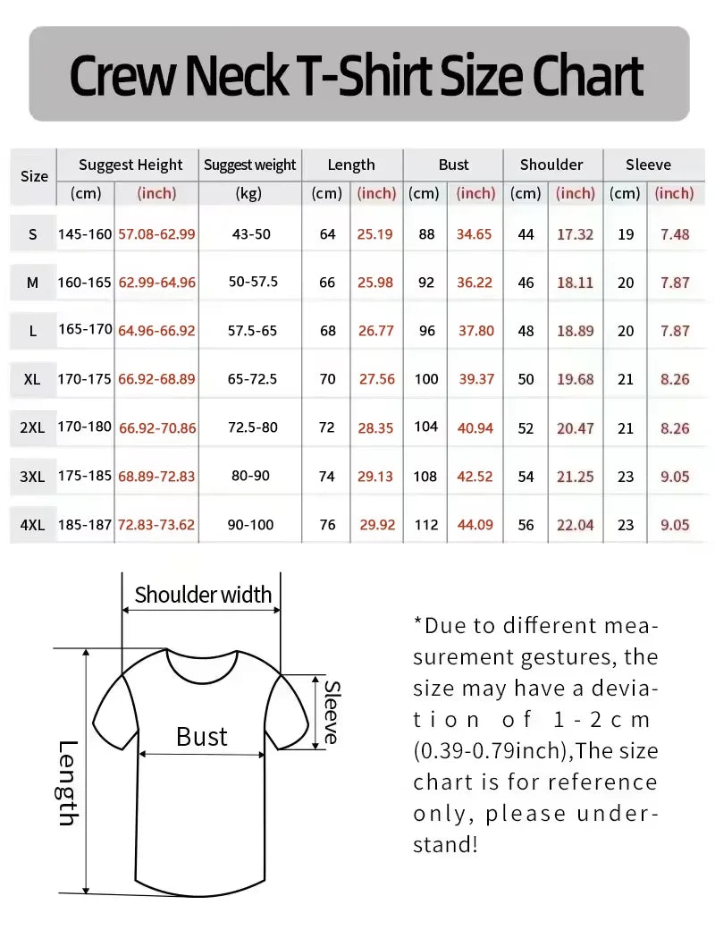 2026 New Trendy Cotton Short-sleeved Simple and Classic Basic Tops for Men and Women